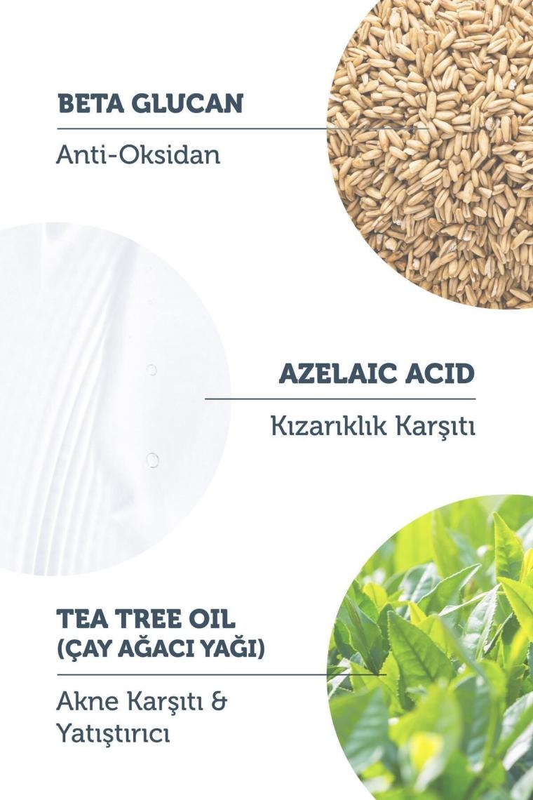 Yağlı Ciltler Için Anında Matlaştırıcı Ve Sivilce Önleyici Yüz Bakım Maskesi T-zone 10 Ml