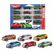 Toysan Speed Racer 10'lu Metal Araba Seti TOY-30