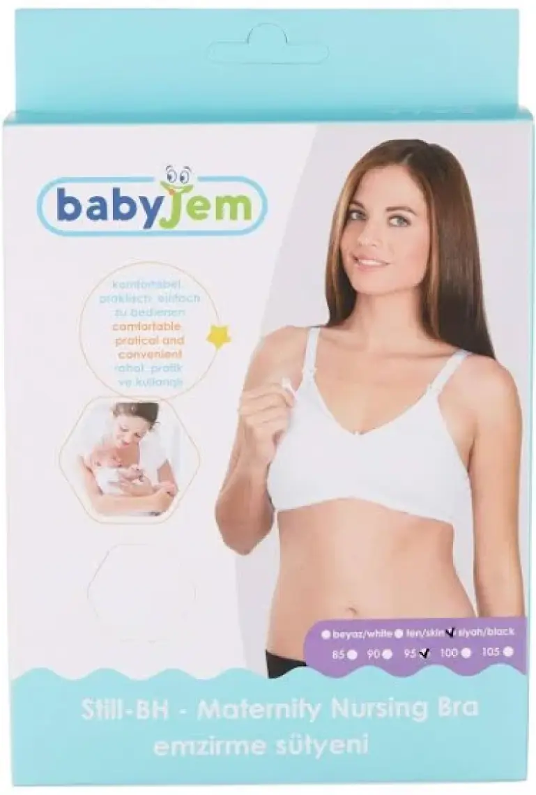 Baby Jem Emzirme Sütyeni Siyah