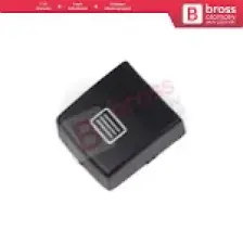 Bross Otomotiv BSR625 Mercedes A W176 B W246 W156 Gla W117 Cla  Için Sunroof Tavan Kontrol Ünitesi Düğme Kapağı Siyah A0009008003