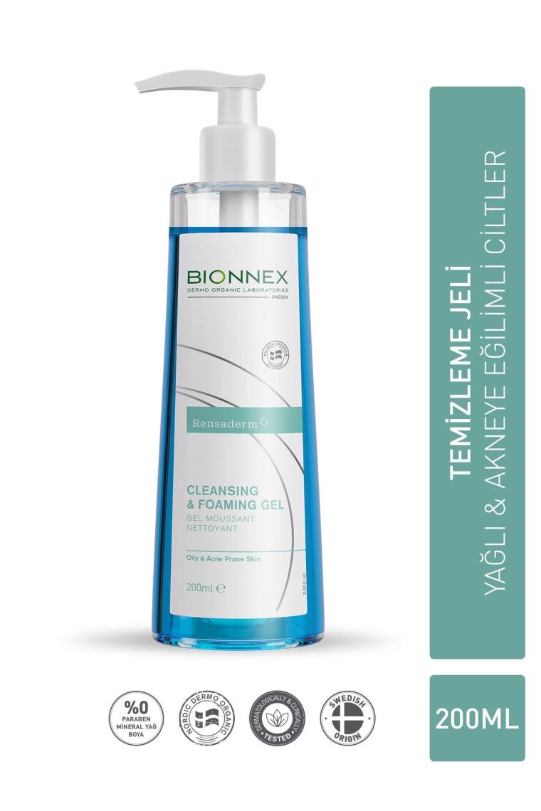 Rensaderm Yağlı Ve Akneye Eğilimli Ciltler Için Temizleme Jeli 200 ml