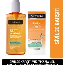Sivilce Karşiti Yağsız Temizleme Jeli 150 ml Yağsız Nemlendirici 50 ml