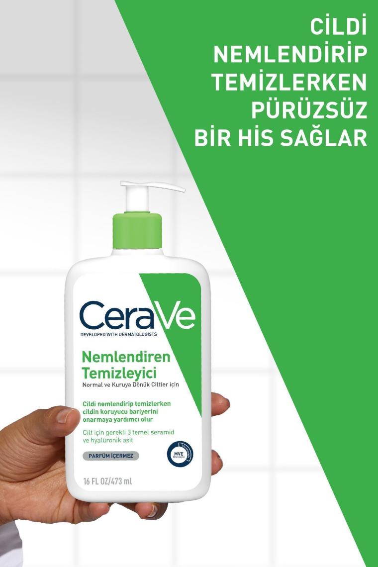 Normal Ve Kuru Ciltler İçin Nemlendiren Temizleyici 473ml