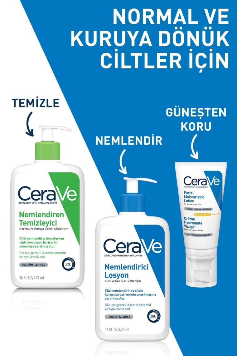 Normal Ve Kuru Ciltler İçin Nemlendiren Temizleyici 473ml