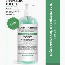 Rosemary Touch Ölü Hücre Temizleyici Yüz Ve Vücut Temizleme Jeli 400ml Vegan Cilt Tonu Eşitleyici