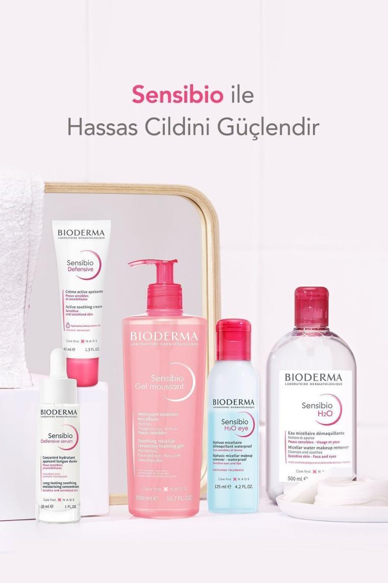 Bioderma Sensibio Foaming Gel 500 ml Hassas Ciltler Temizleme Jeli
