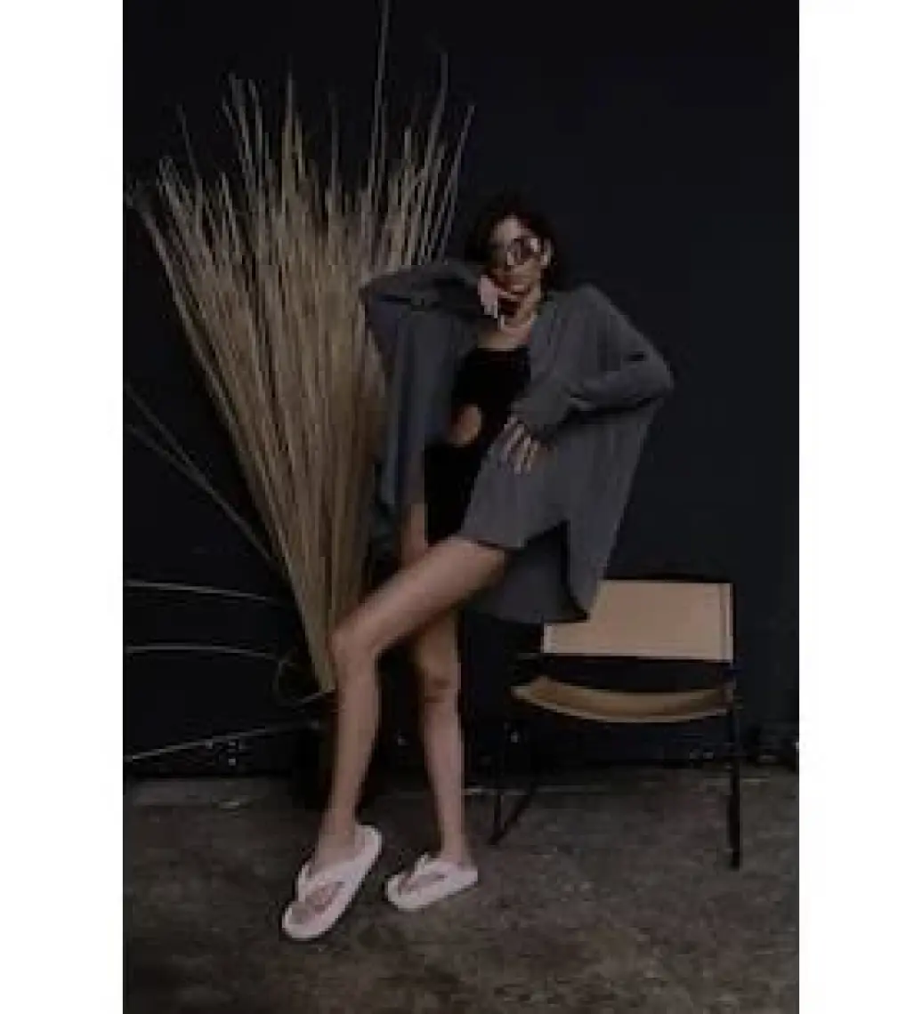 Mai Durres Füme Oversize Gömlek