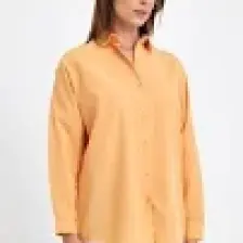 Rodi Oversize Uzun Basic Gömlek DS22YB113900