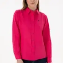 U.S. Polo Assn. Kadın Fuşya Gömlek Basic 50297002-VR023
