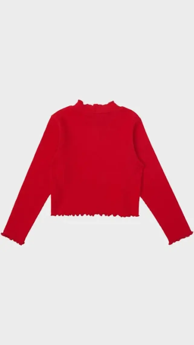 Tyess Kız Çocuk Kırmızı T-Shirt 23FW0TJ4513