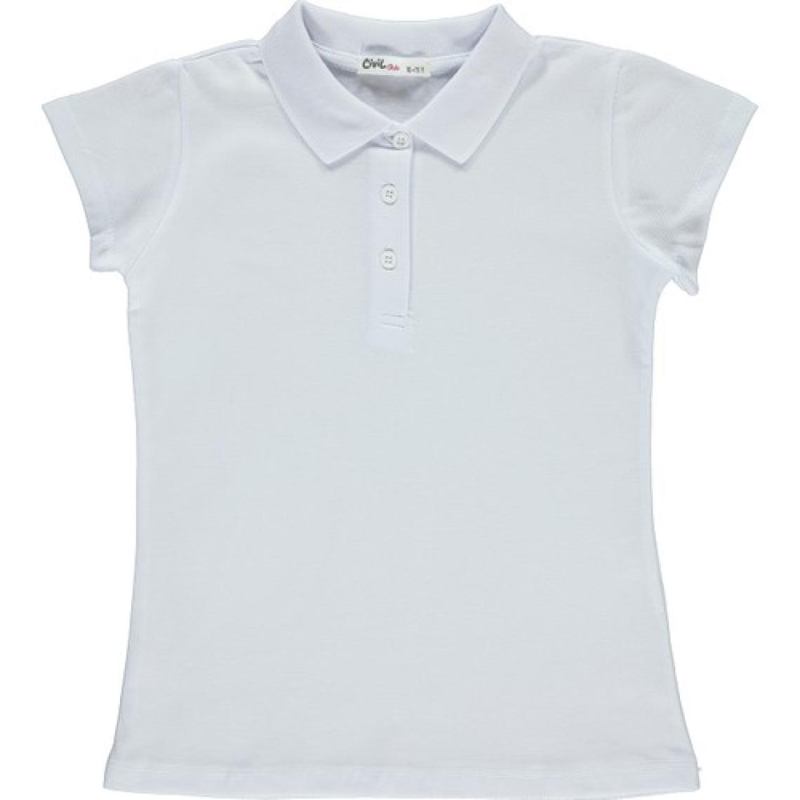 Civil Girls Kız Çocuk Tişört 10-13 Yaş Beyaz