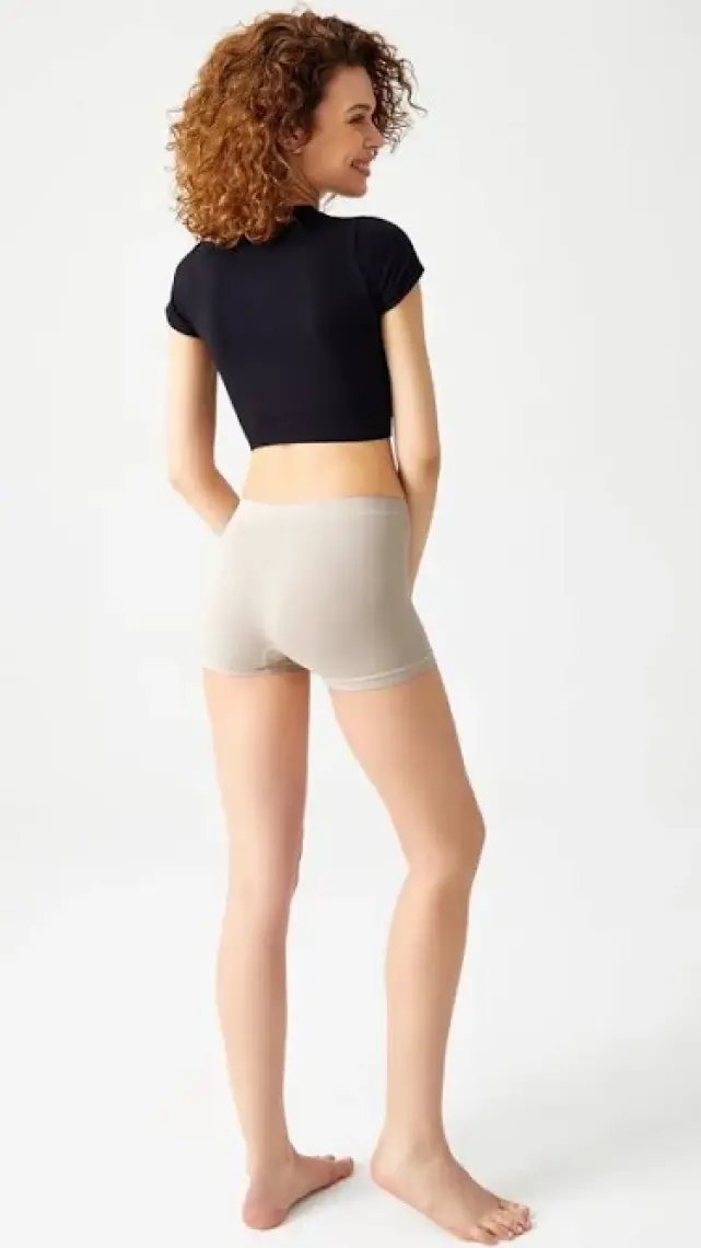 Los Ojos 3 Adet Seamless Boxer Külot 3xboyshort