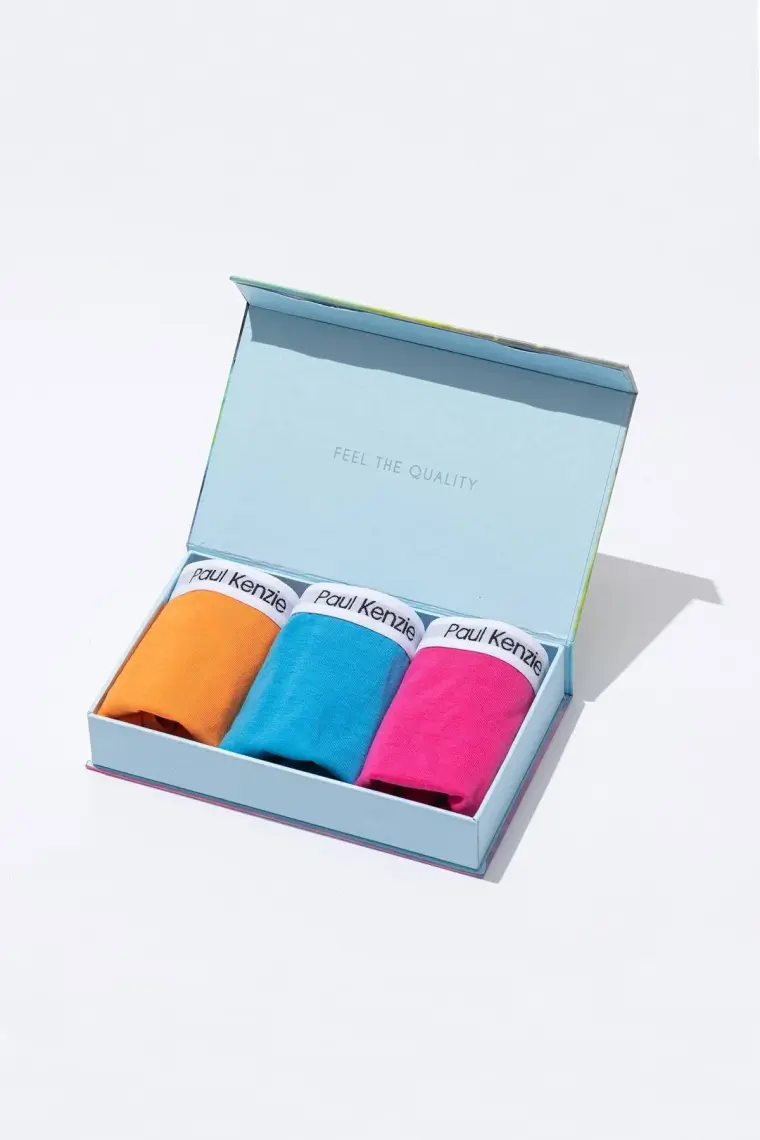 Paul Kenzie Soft Touch Kadın Slip Külot - Color Rain