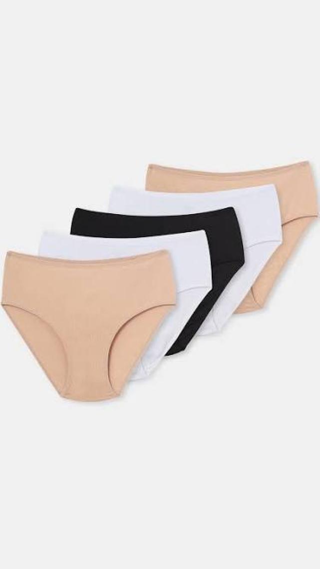 Dagi Kadın 5'Li Yüksek Bel Slip Karışık