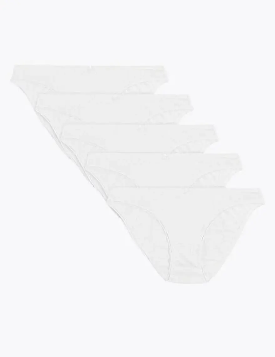 Marks & Spencer 5'li Cotton Lycra® Bikini Külot Seti