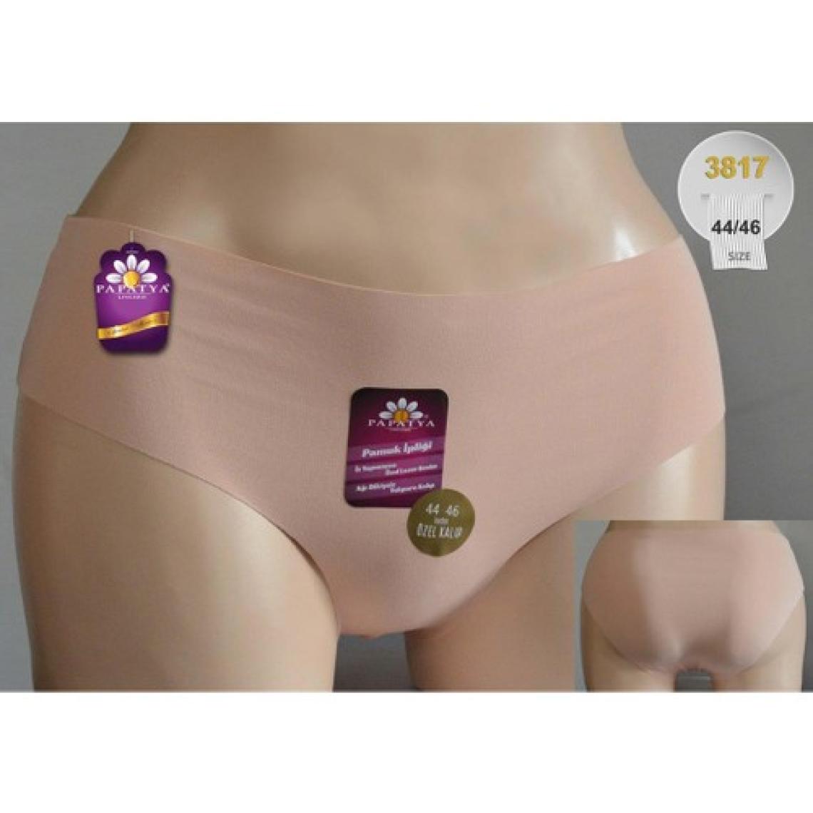 Papatya Lingerie 3817 Kadın Büyük Beden Lazer Kesim Pamuk Külot