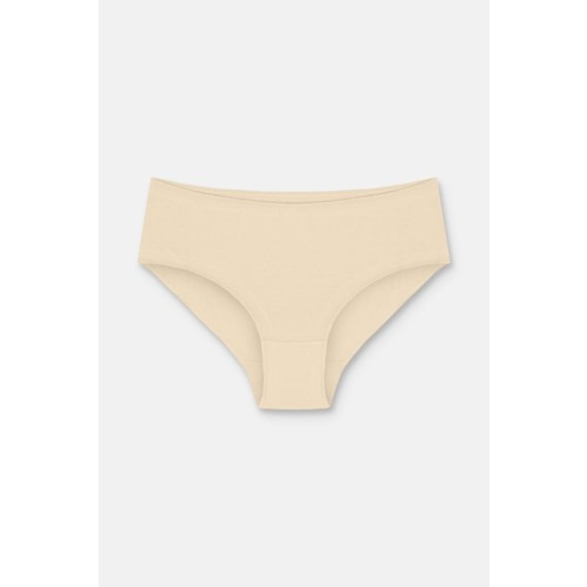 Suwen 3 Lü Paket Yüksek Bel Slip Külot - Siyah/Beyaz/Ten Rengi