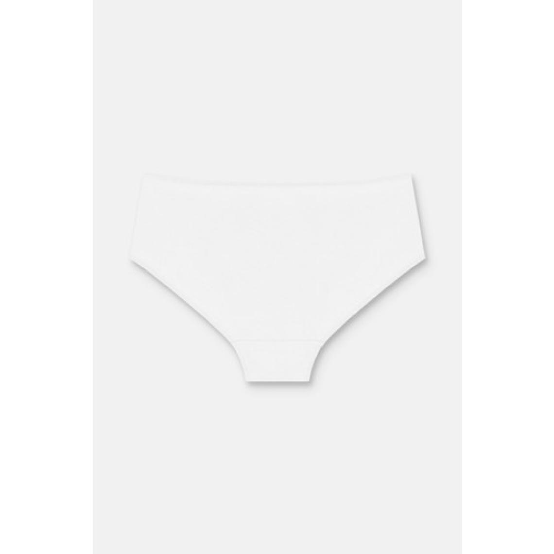 Suwen 3 Lü Paket Yüksek Bel Slip Külot - Siyah/Beyaz/Ten Rengi