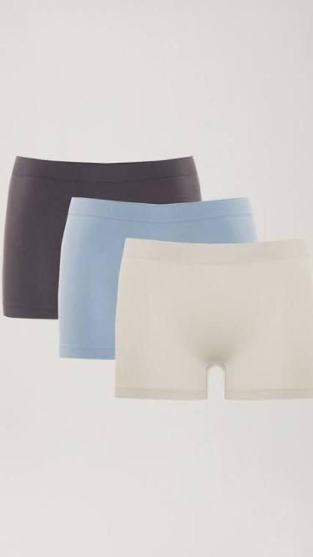 Los Ojos 3 Adet Seamless Boxer Külot 3xboyshort