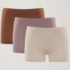 Los Ojos 3 Adet Seamless Boxer Külot 3xboyshort