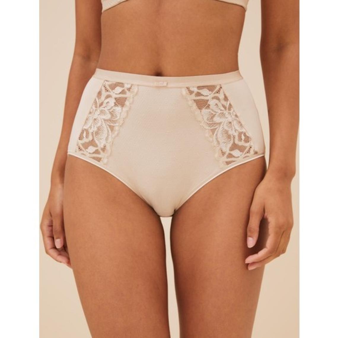 Marks & Spencer 3'lü Dantel Detaylı Full Brief Külot Seti