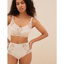 Marks & Spencer 3'lü Dantel Detaylı Full Brief Külot Seti