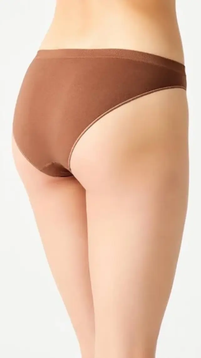 Los Ojos Kahverengi Seamless Klasik Külot Classic