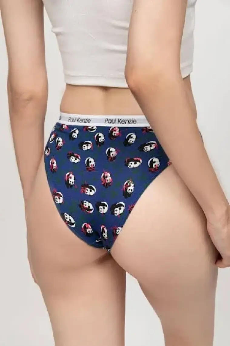 Unique Effect Desenli Kadın Slip Külot - Panda