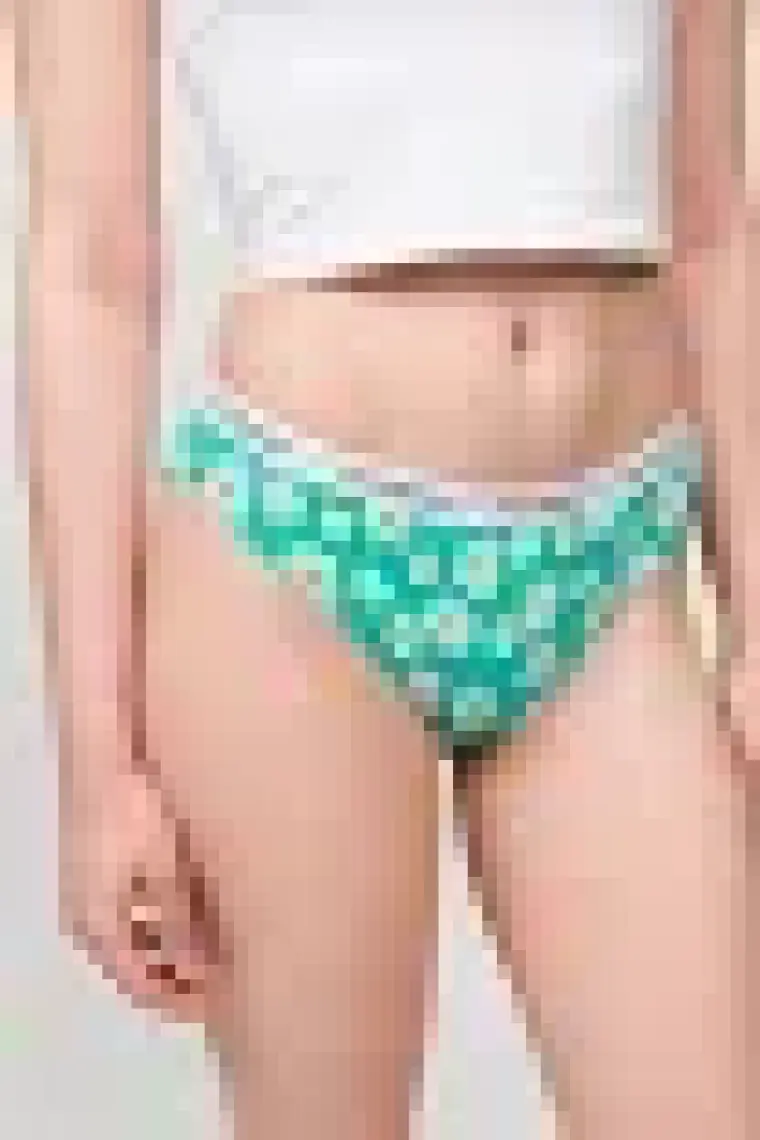 Paul Kenzie Unique Effect Desenli Kadın Slip Külot - Daisy