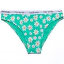 Paul Kenzie Unique Effect Desenli Kadın Slip Külot - Daisy