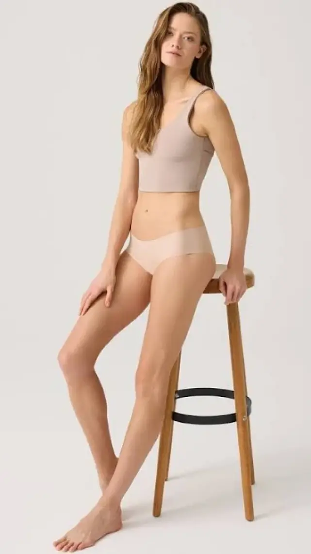 Los Ojos 3 Adet Görünmez Lazer Kesim Klasik Külot Laser Cut Briefs