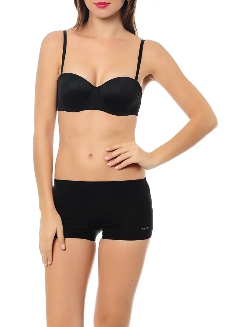 Kom Basic Short Siyah