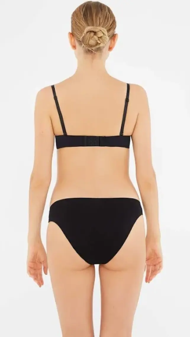 Dagi Kadın 3'Lü Slip Siyah
