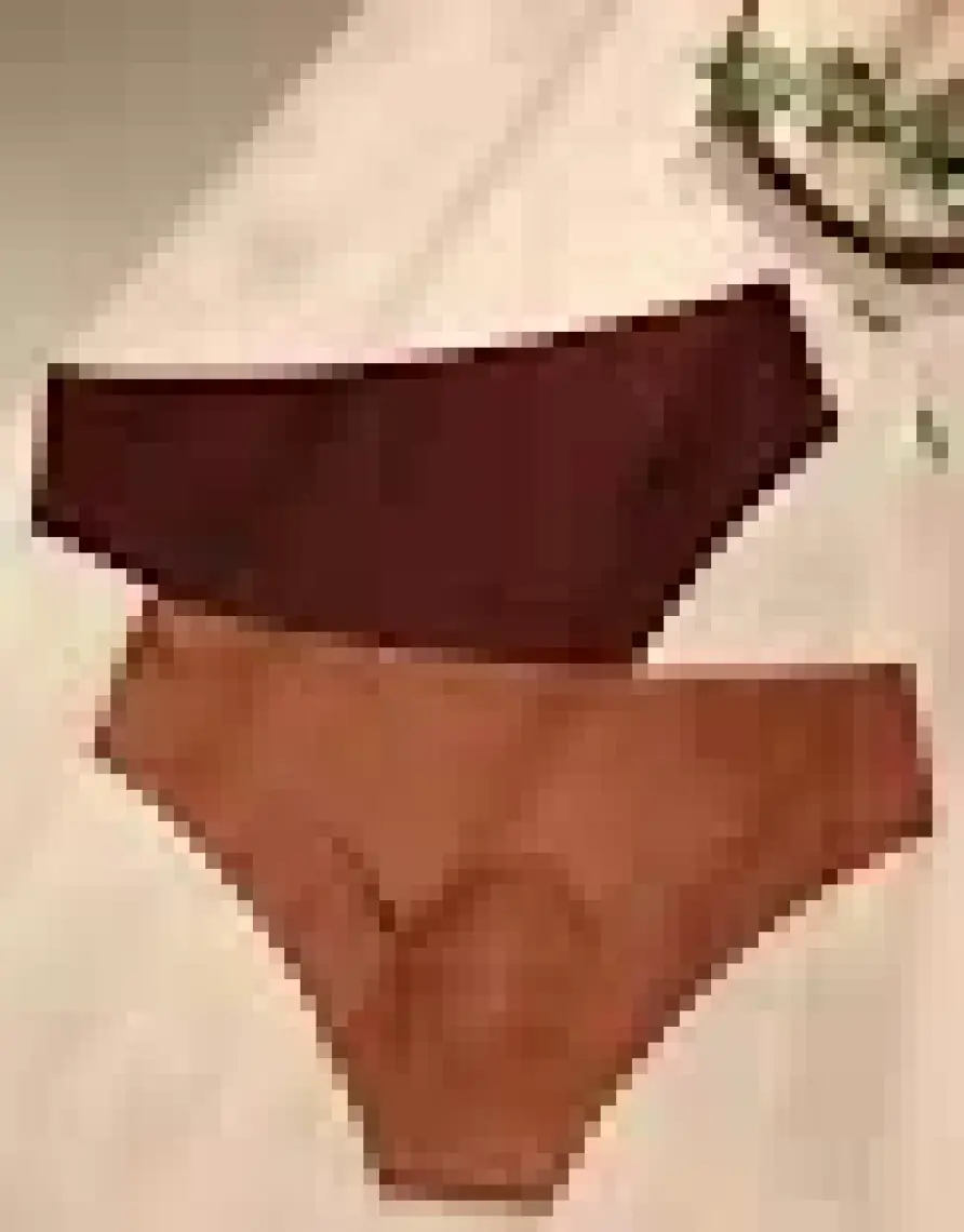 Merry See 5 Li Set Iz Yapmaz Likralı Dikişsiz Lazer Kesim Bikini Slip Külot