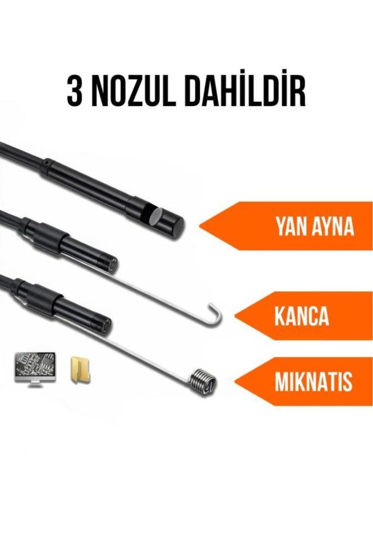 DEMPOWER 10 Metre Hd Görüntüleme Kablo Kamerası