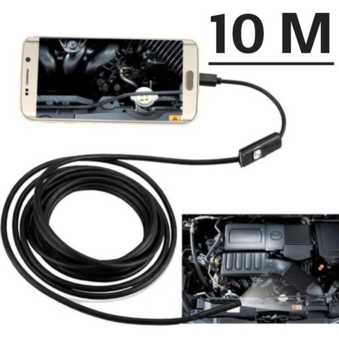 Yoosee 10MT Çift Lens ve Işıklı USB Girişli Çift Kameralı Endeskop  Boroskop Yılan Kamera