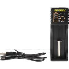 Basen BS1 Powerbank Özellikli Li-Ion Pil Şarj Cihazı