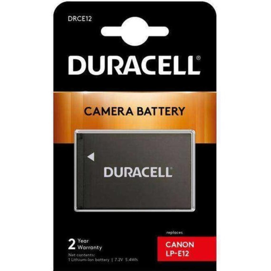 Duracell Drce12 - Canon Lp-E12 Batarya