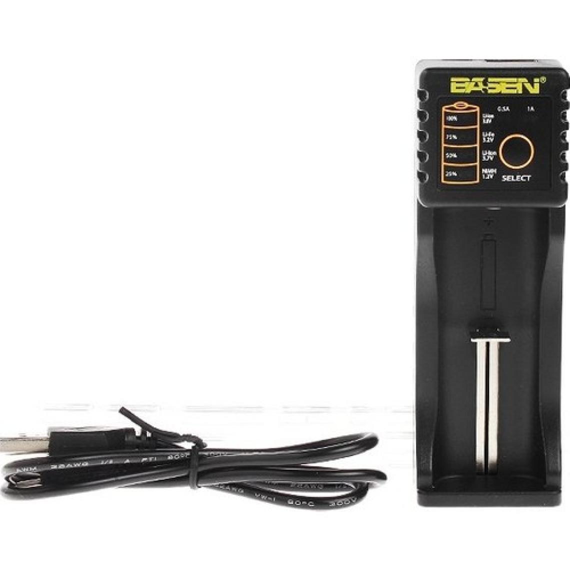 Basen BS1 Powerbank Özellikli Li-Ion Pil Şarj Cihazı