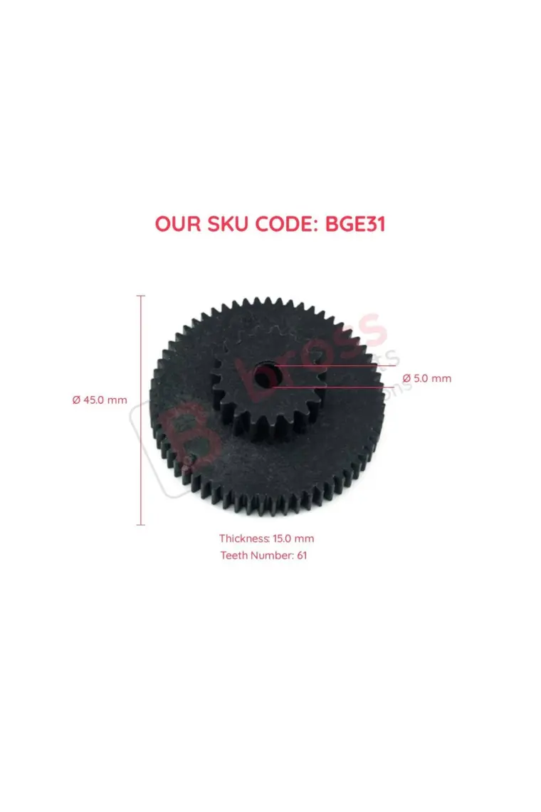 Bross Otomotiv BGE31 VW Seat Skoda 2.0 FSI Suzuki 1.9 DDIS Renault 1.9 DCI Motor İçin EGR Valf  Dişlisi