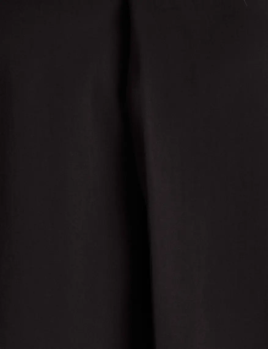 Pierre Cardin Kadın Siyah Oversize Bluz 50197219-VR046