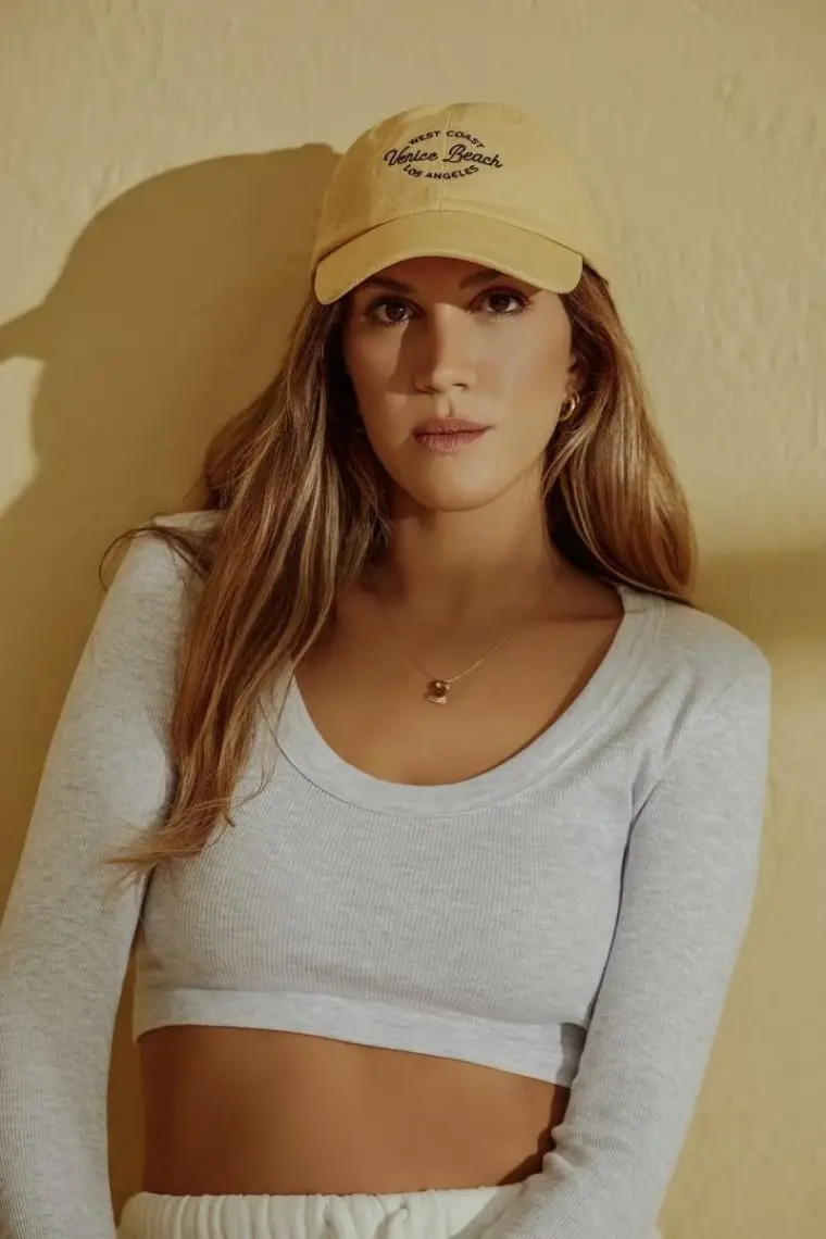 Los Ojos x Melodi Siyah Pamuklu Fitilli Crop Spor Bluz Long Sleeve