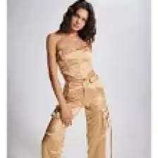 Holly Lolly Crop Model Balenli Saten Maddy Büstiyer Bej