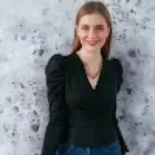 Hakke Belden Kuşaklı Omuz Detay Scuba Bluz
