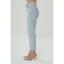 Cross Jeans Ariana Buz Mavi Yüksek Bel Patı Fermuarlı Mom Jean C 4525-126
