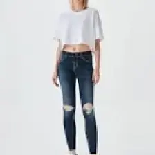 LTB Kadın  Lonıa Frınge Mıd Rıse Super Skınny Pantolon