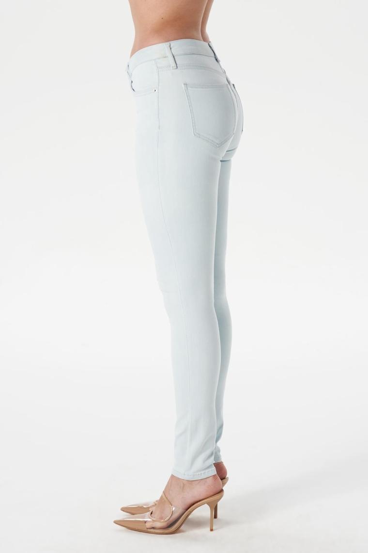 Cross Jeans Judy Açık Mavi Skinny Fit  Pantolon Jean C 4678-005