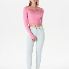 Cross Jeans Judy Açık Mavi Skinny Fit  Pantolon Jean C 4678-005