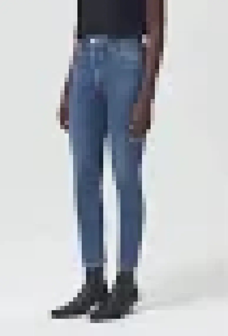 Madmext Mavi Yüksek Bel Skiny Fit Denim Kadın Jean MG1643