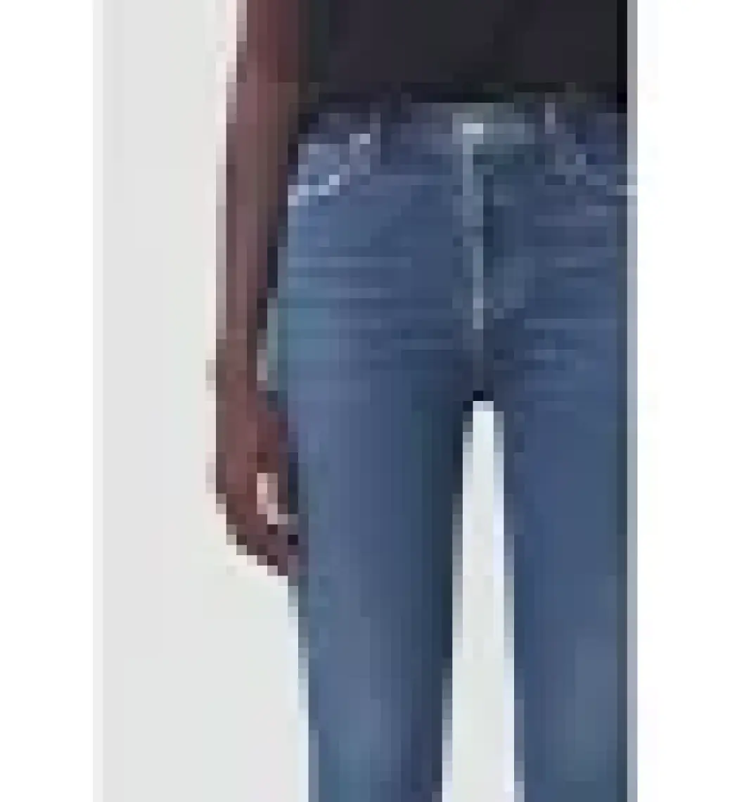 Madmext Mavi Yüksek Bel Skiny Fit Denim Kadın Jean MG1643